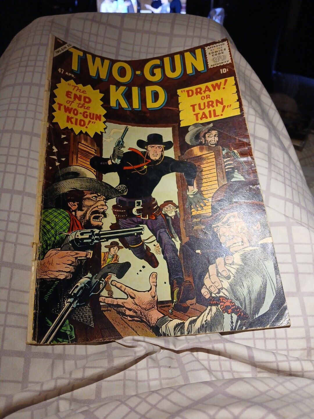 Two-Gun Kid #47 Marvel Atlas 1959 Jack Davis gunfight cover Silver Age Stan Lee