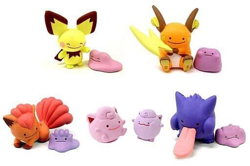 Ditto Transform Pokemon Center Mini Figures Gacha Vol.2 full set