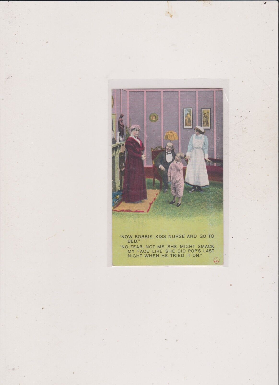 1911 VICTORIAN POST CARD  POSTED
