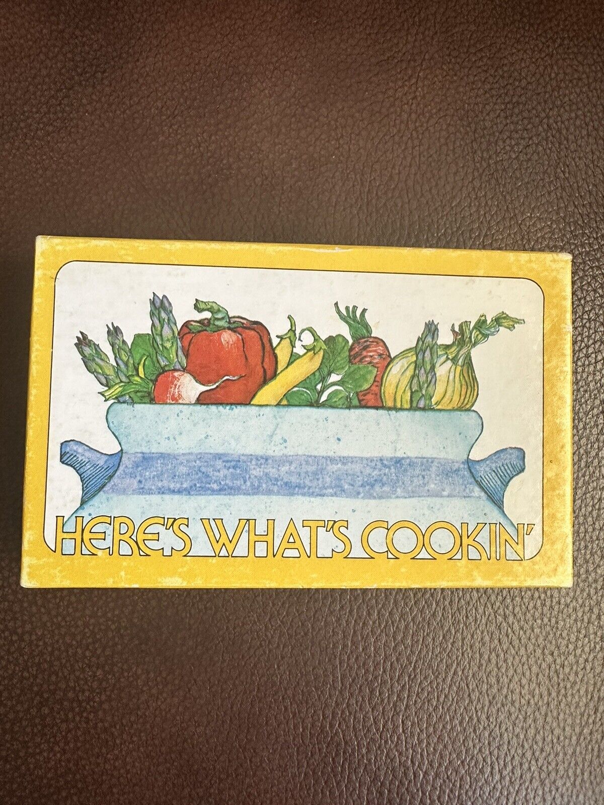 VTG Here’s What Cooking Current 24 Recipe Cards In Box Farm Vegetable