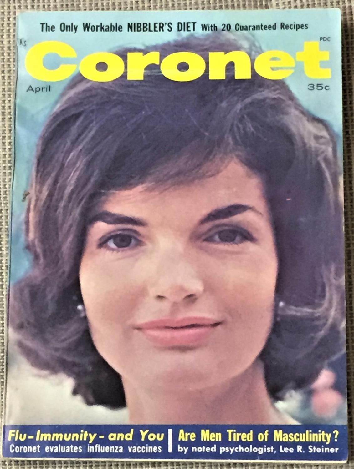 Jacqueline Kennedy Cover / CORONET APRIL 1964