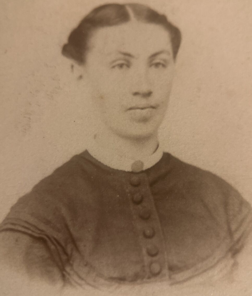 CDV Photo of Woman Civil War Era