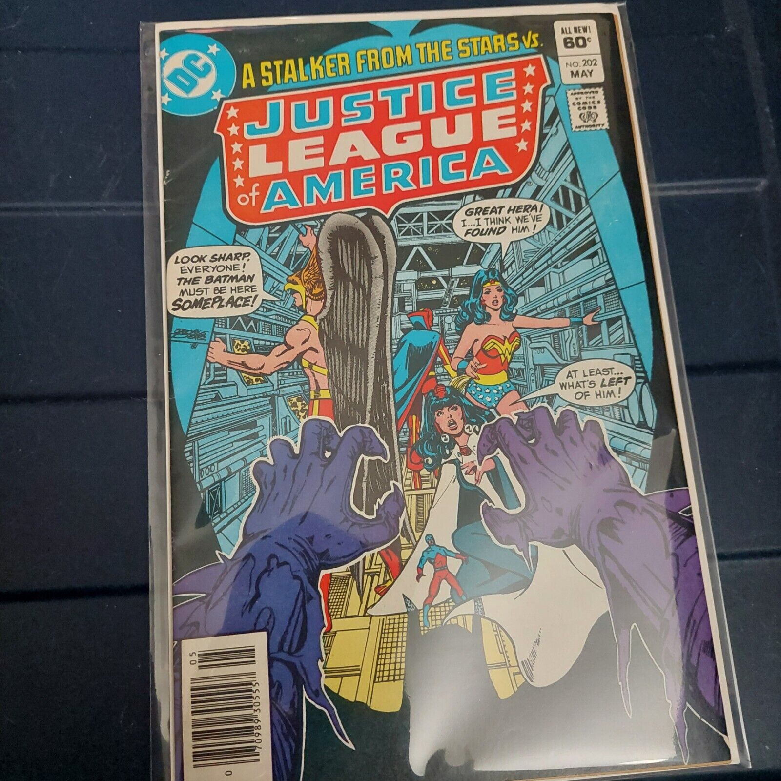 Justice League of America #202 Comic Book 1982 VF- Gerry Conway DC Comics