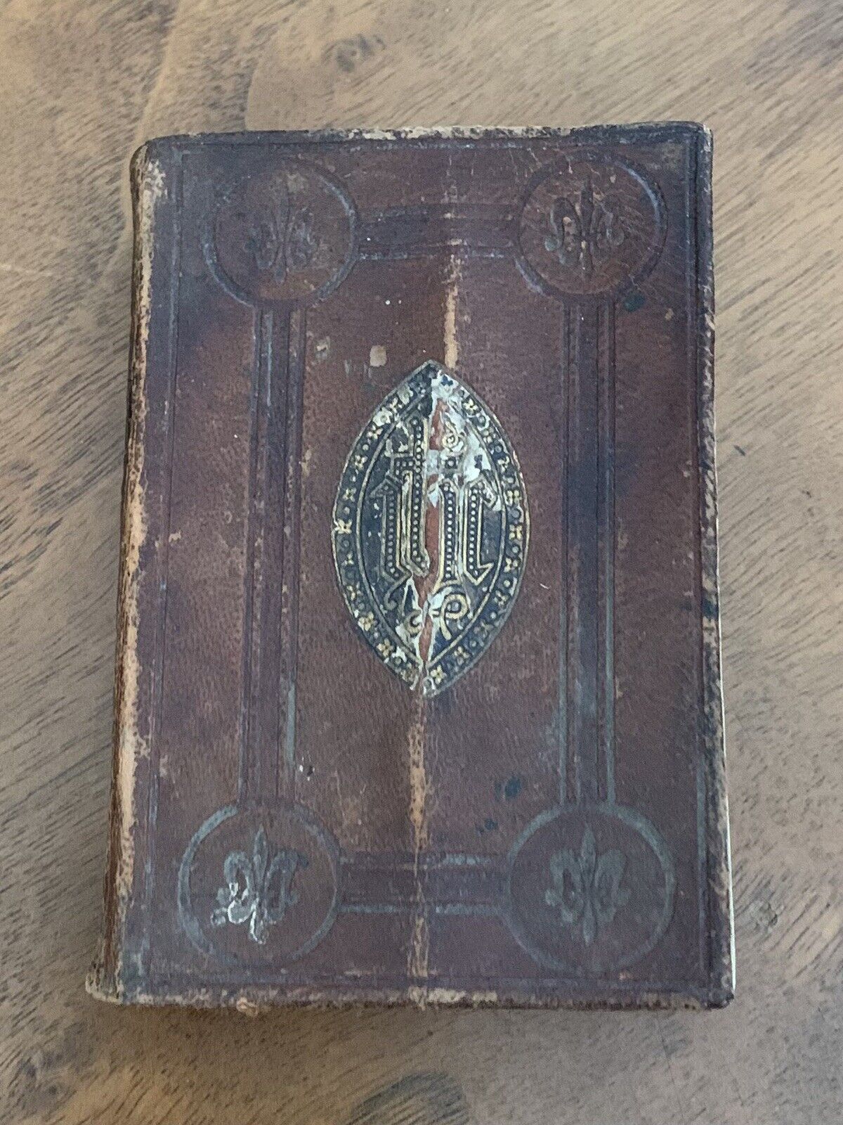 Antique Oxford New Testament Pocket Size Bible #42 est. 1882