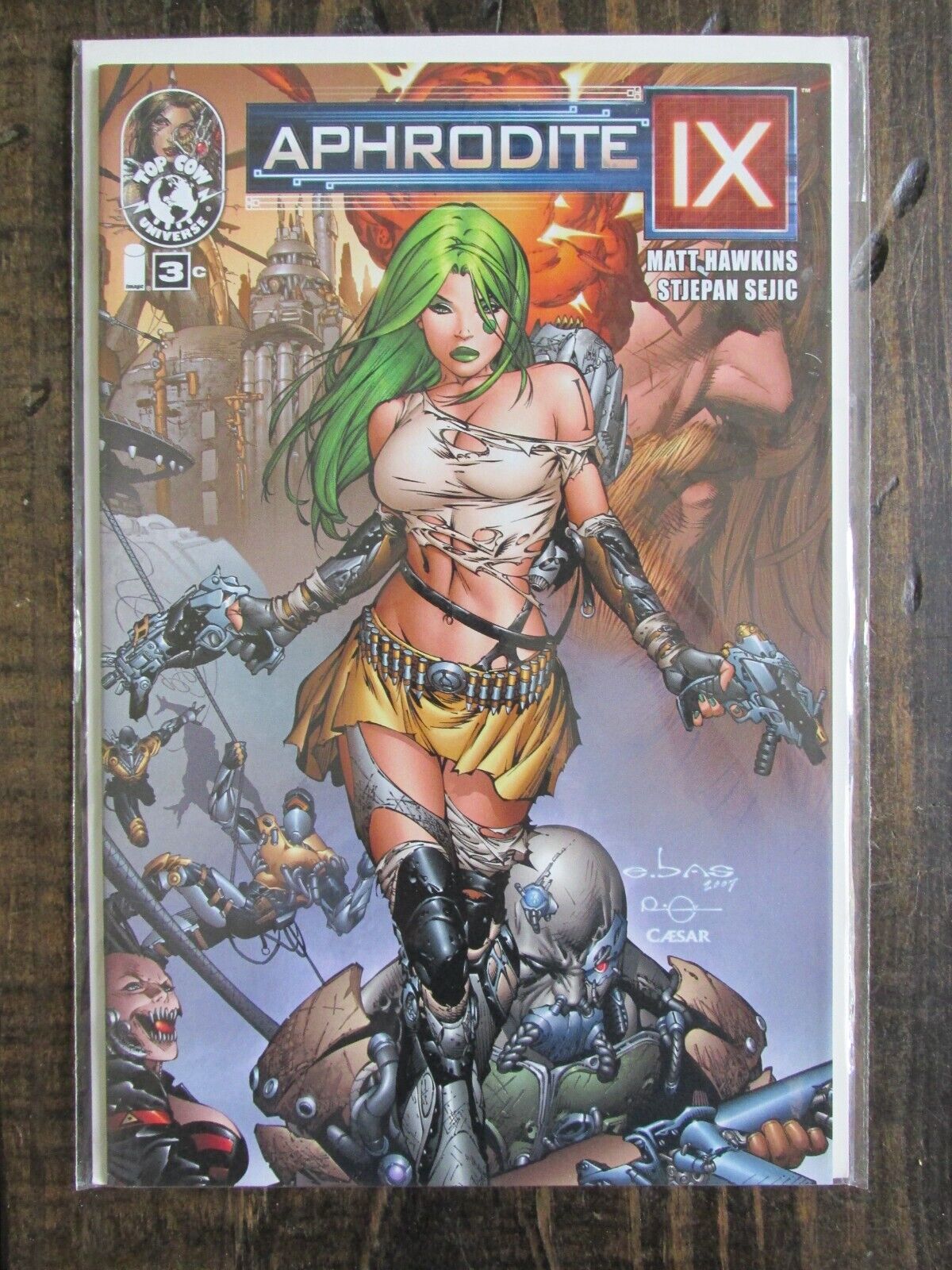 Image 2013 APHRODITE IX Comic Book Issue # 3 Basaldua Variant Cover C Version 3C