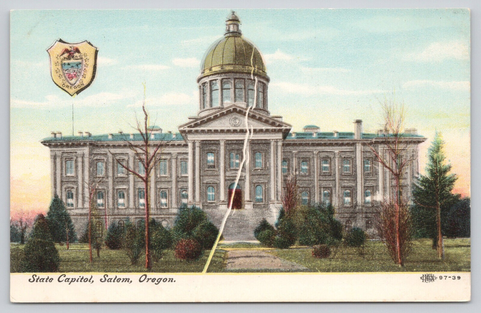 Postcard State Capital Salem Oregon Unposted (790)