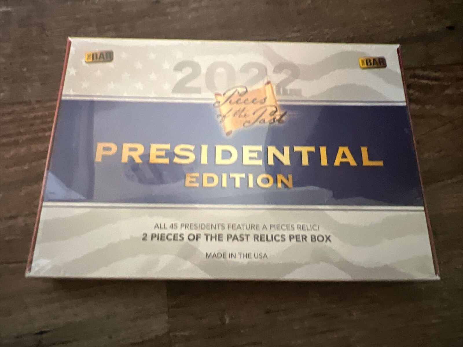 2022 Super Break Pieces of the Past Presidential Edition Hobby Box