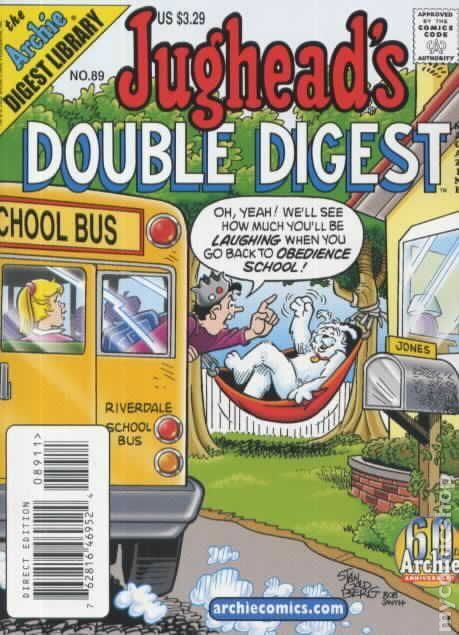 Jughead\'s Double Digest #89 VG 2002 Stock Image Low Grade