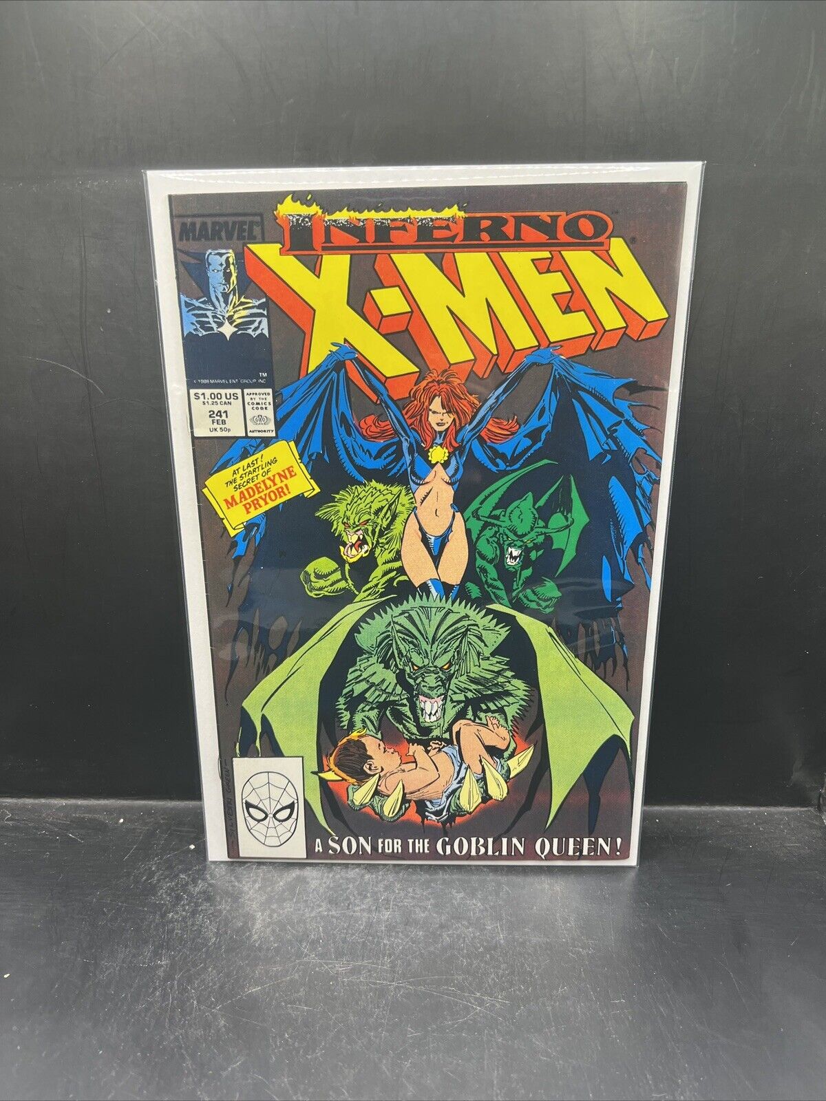 X-Men Inferno, #241, Feb 1989 Son of the Goblin Queen Marvel Comics (A2)(23)