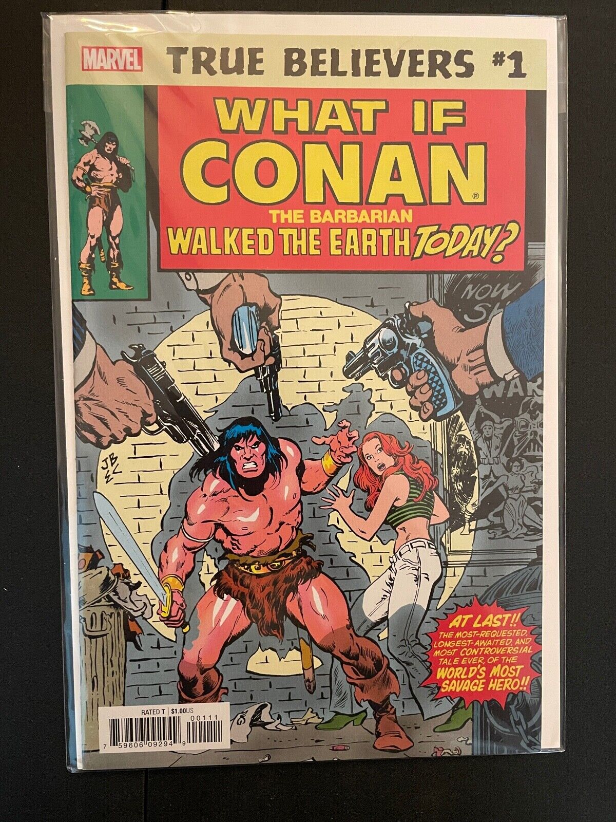 True Believers: What If Conan Walked the Earth Today #1 2019 9.4 Marvel D27-143