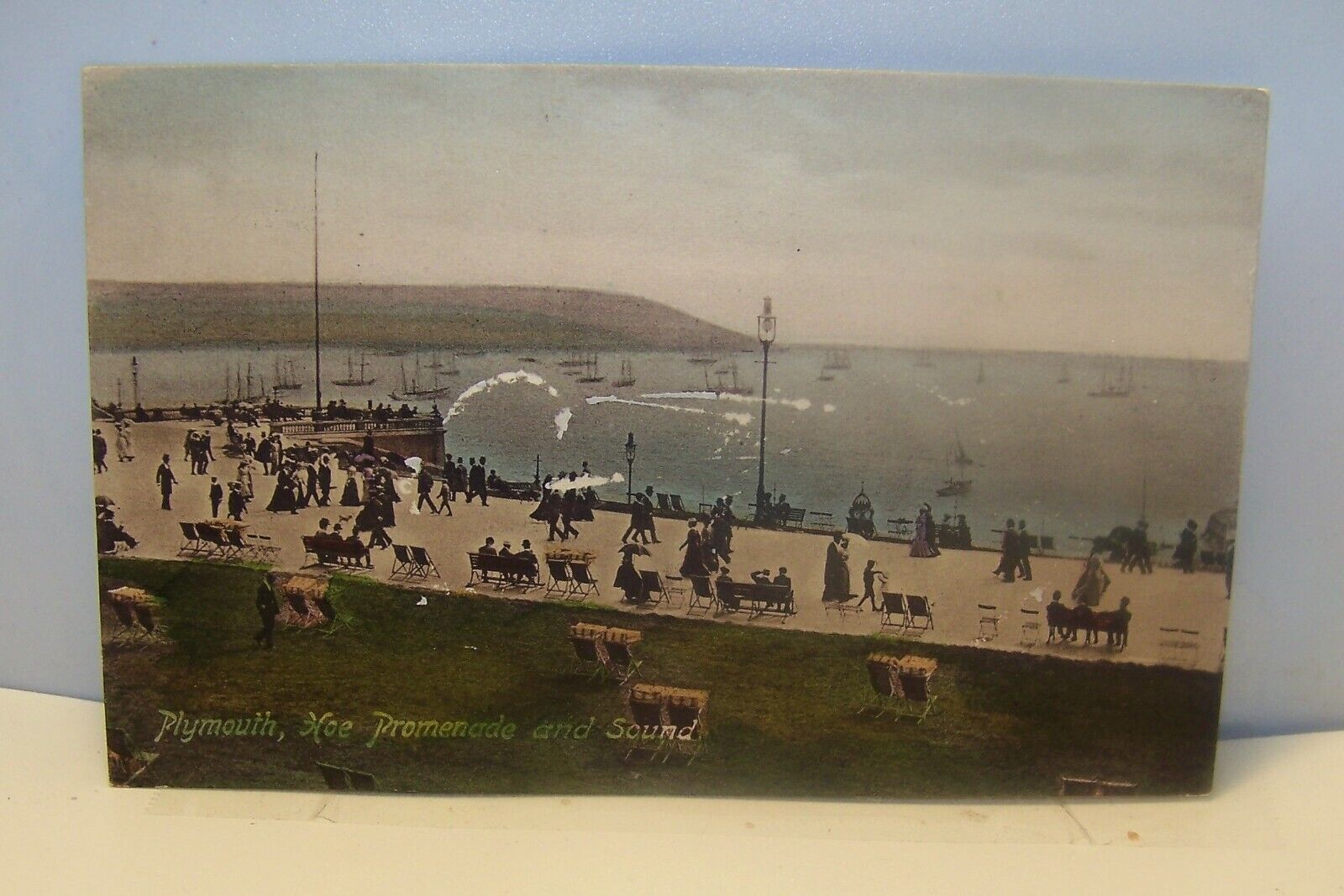 FRITH\'s SERIES Postcard PLYMOUTH HOE Promenade & Sound \