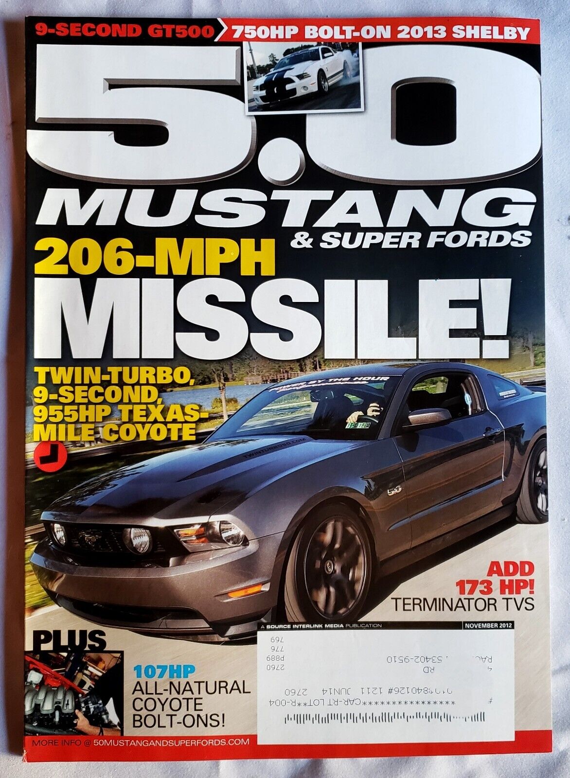5.0 Mustang & Super Fords - 2012 Nov - Auto Car Performance Magazine