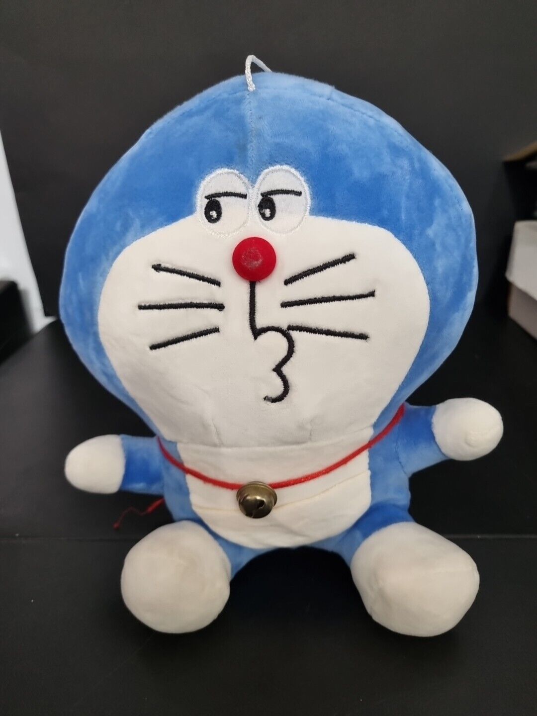 Doraemon Blue Gadget Cat 11” Plush Kissy Face Stuffed Anime