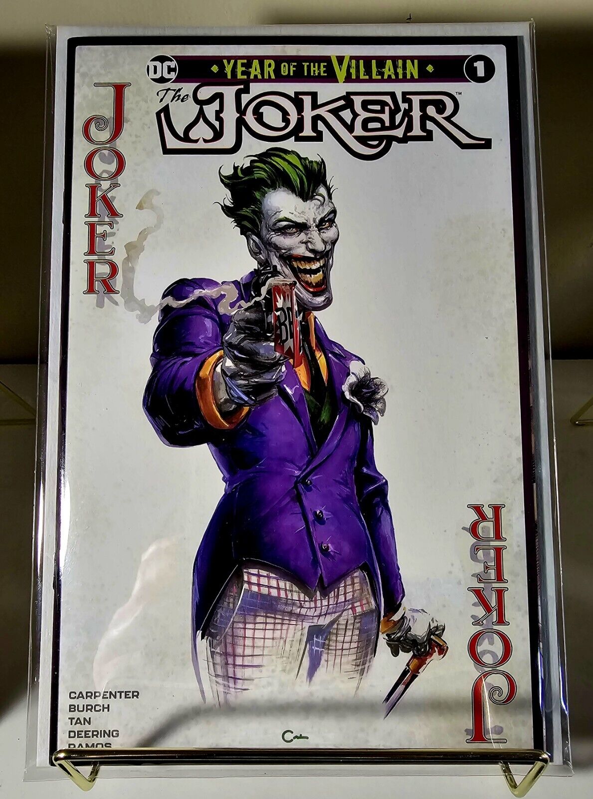 The Joker #1 Year Of The Villain NM Clayton Crain