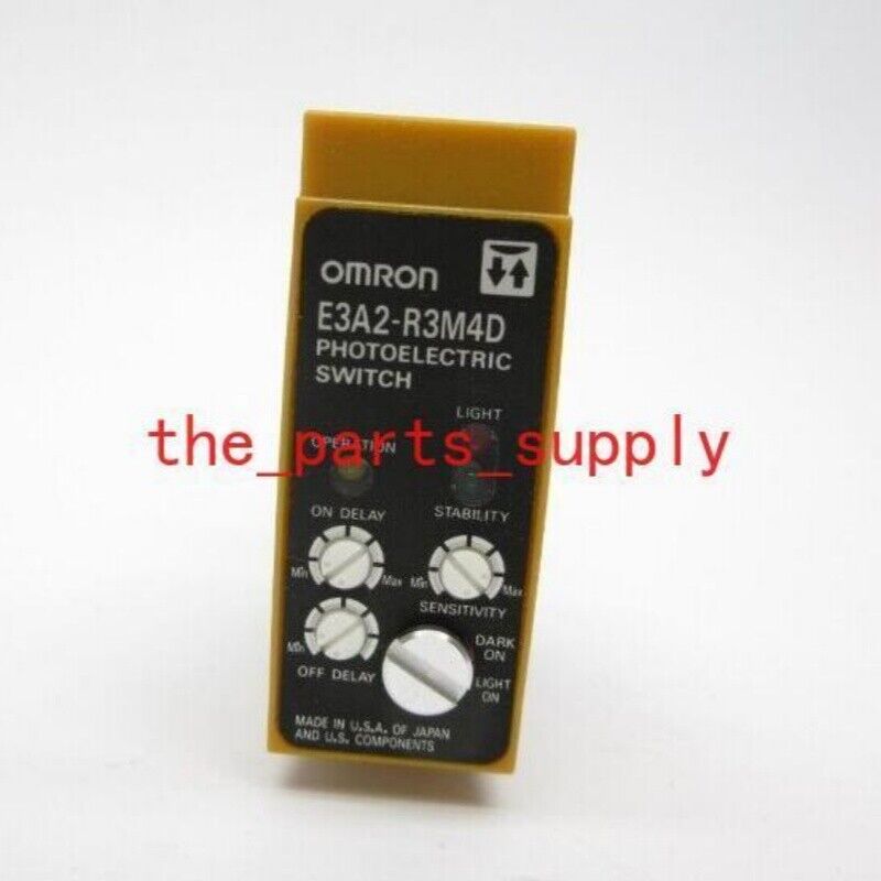 New Omron E3A2-R3M4D Photoelectric Sensor Switch E3A2R3M4D by DHL/Fedex