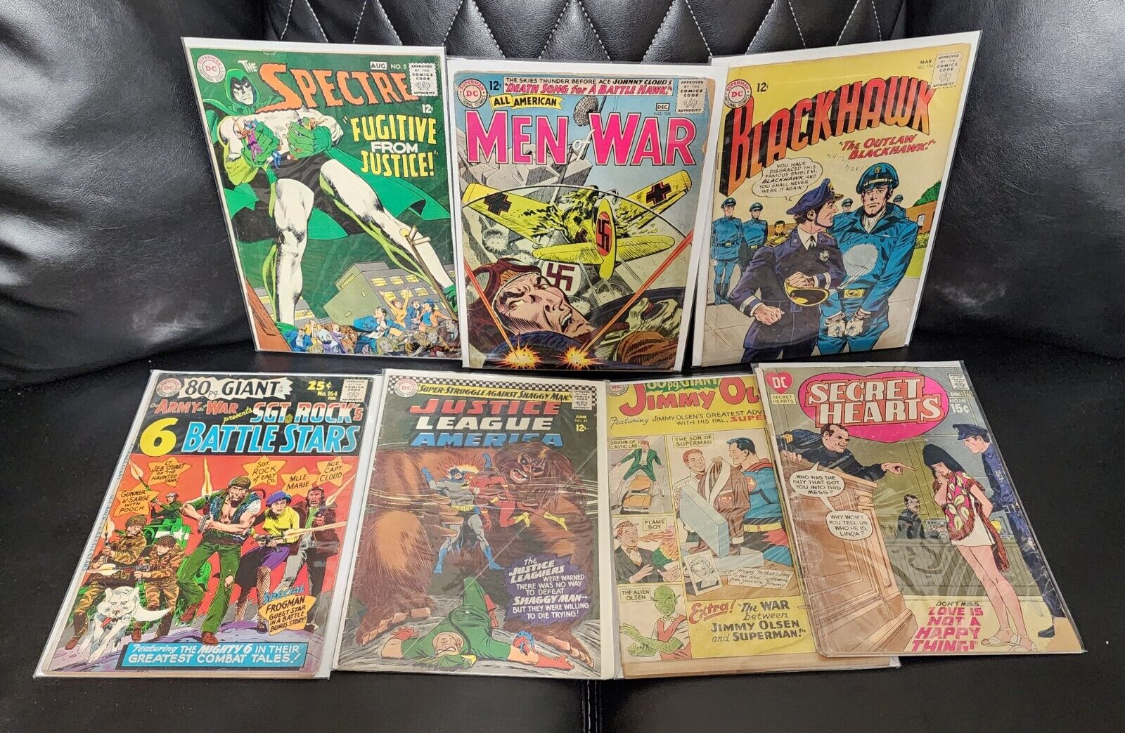 🔥DC Comics Silver Age Comic Book Lot Of 7. Vintage. 🔥