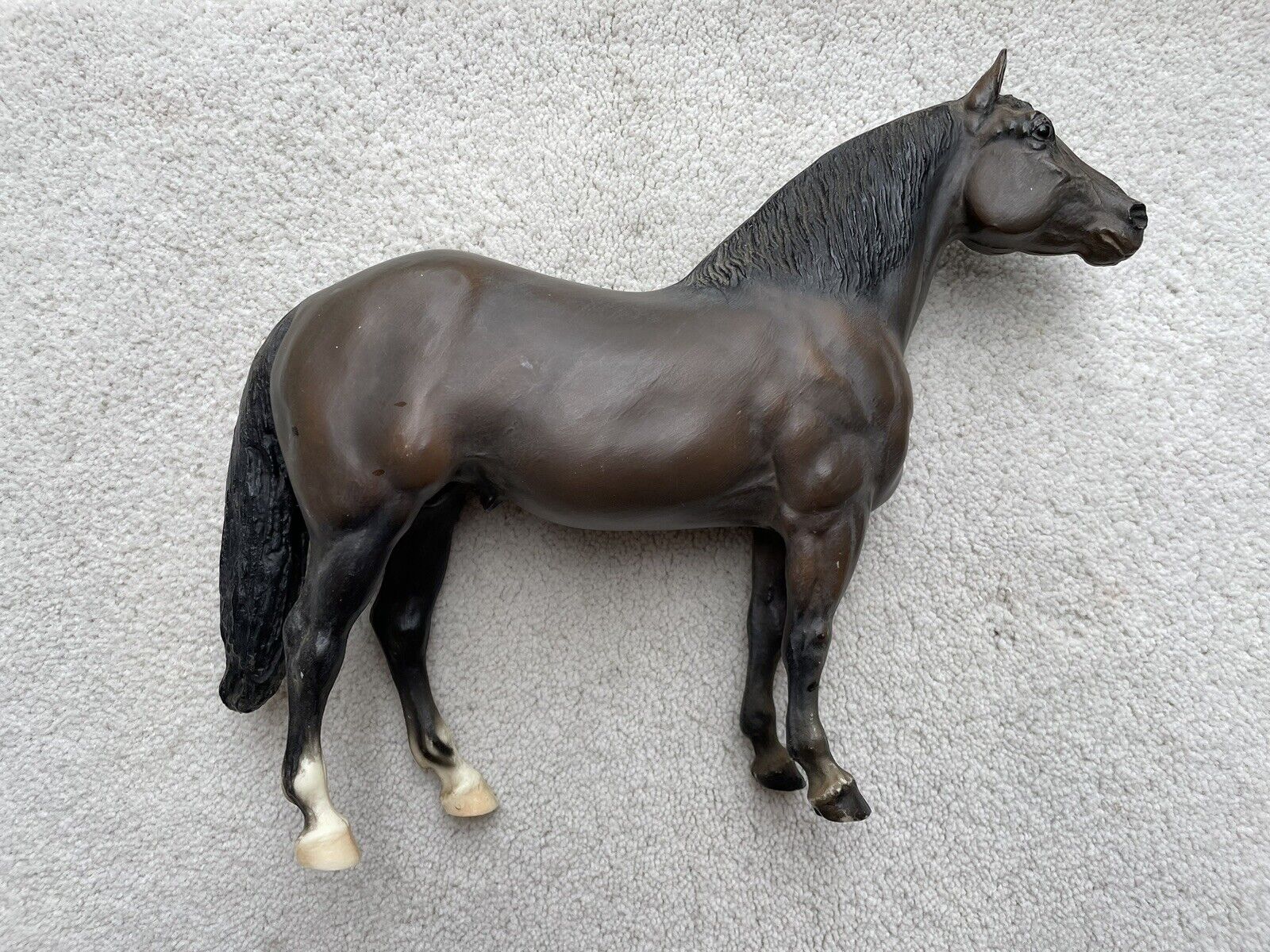 Vintage Breyer Horse #50 Adios Famous Standardbred SUPER MATTE Bay Oddity