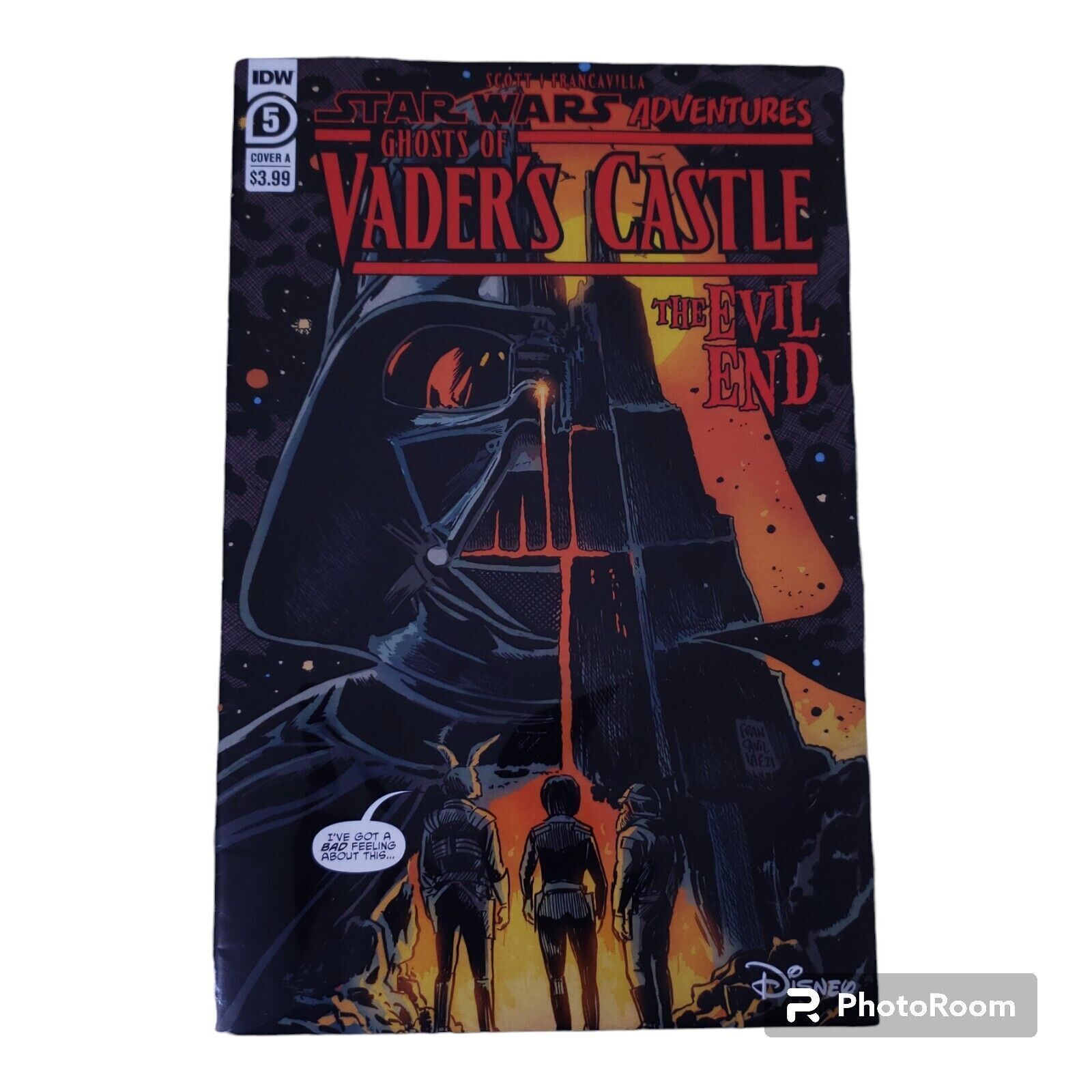 Star Wars Adventures: Ghosts of Vader\'s Castle #5 Cvr A IDW 2021 VF/NM Comic