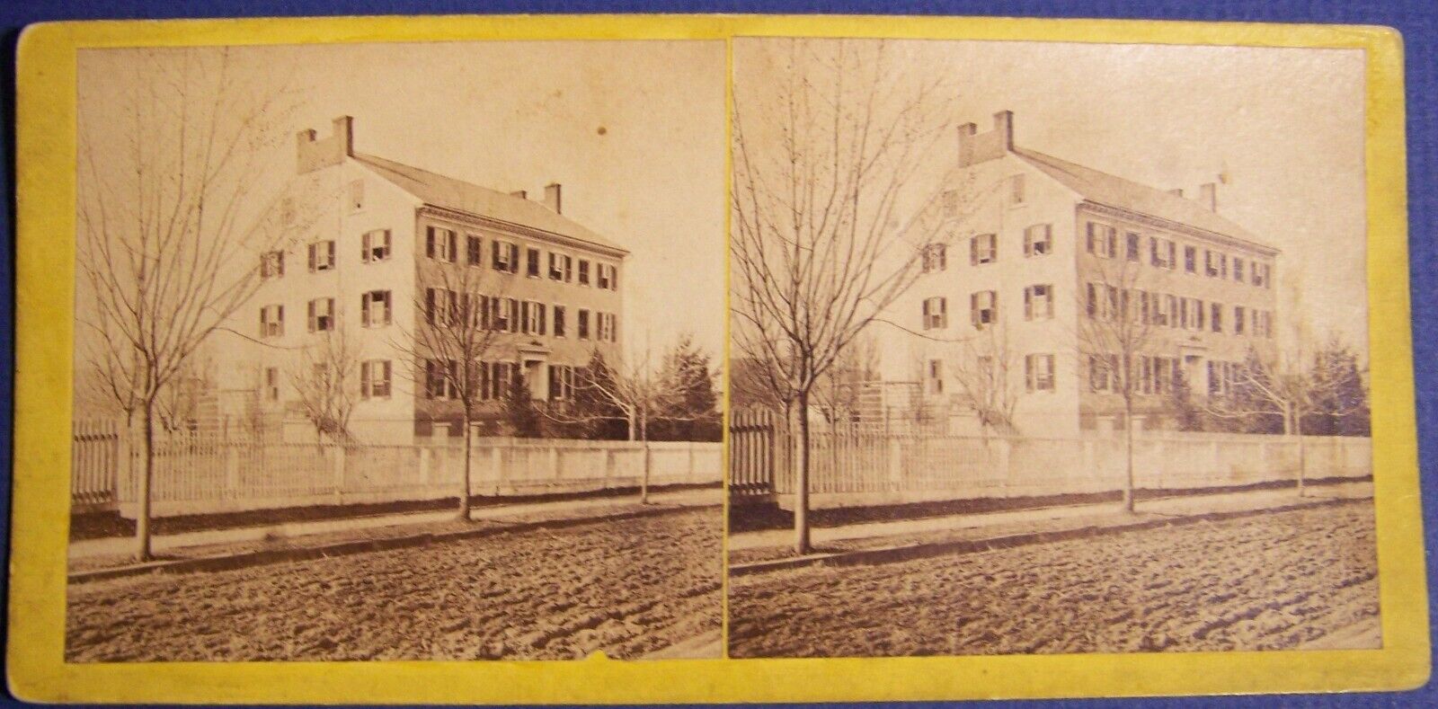 Bethlehem, Pa., Moravian College, early Church Street building, M. A. Kleckner
