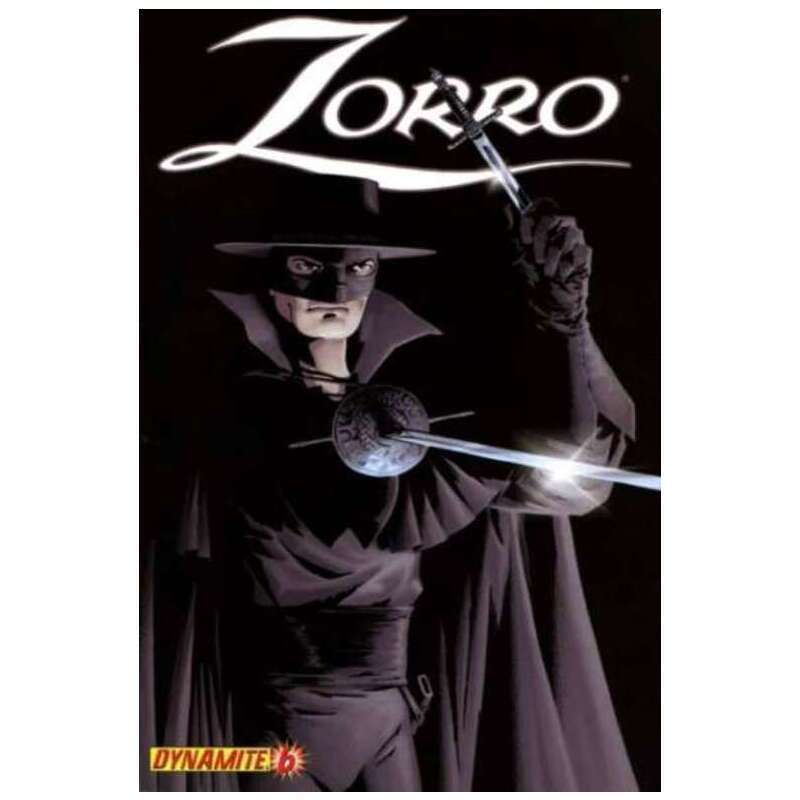 Zorro (2008 series) #6 in Near Mint + condition. Dynamite comics [q,