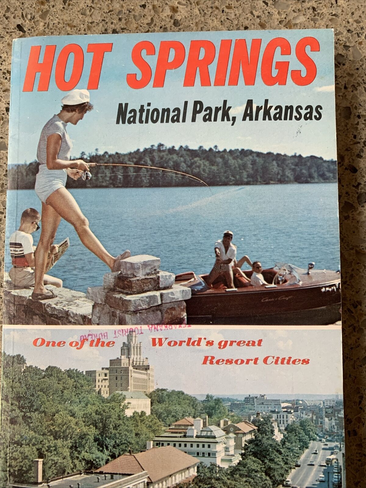 1960s Hot Springs National Park, Arkansas Travel Booklet—Nice Shape
