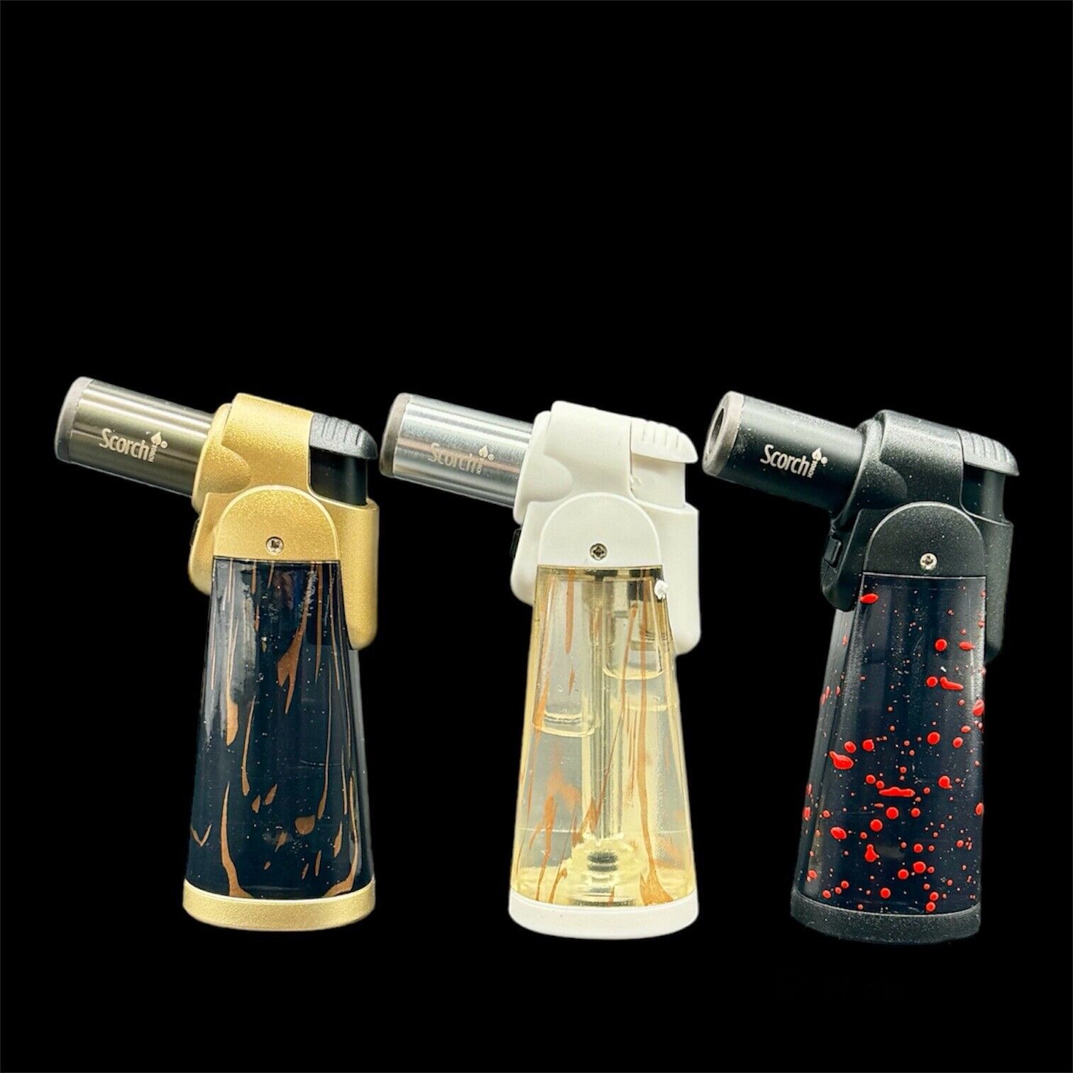 SCORCH TORCH Single Flame Butane Refillable Torch Lighter 61750