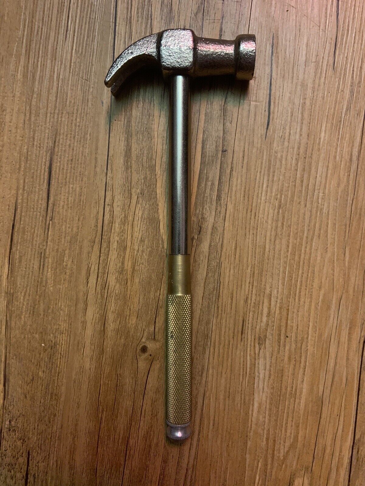 Vintage GAM MFG Co Brass Nesting Hammer & Screw Driver Set Lancaster PA USA
