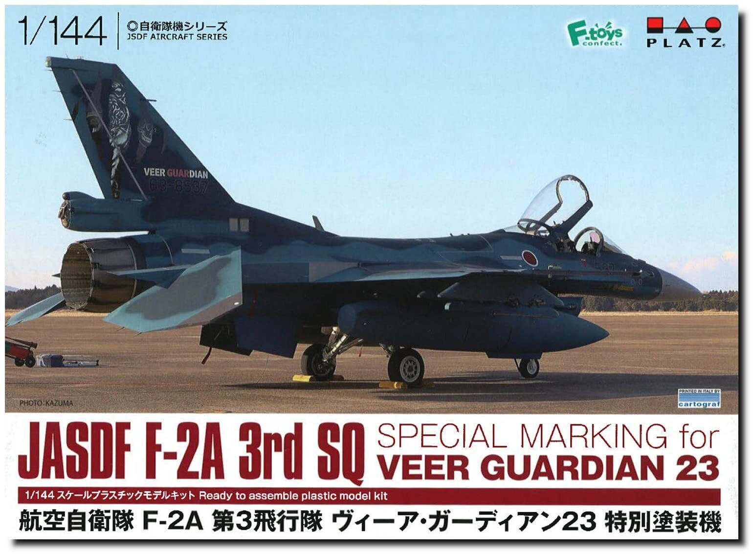 Platz 1/144 Air Self-Defense Force F-2A 3rd Air Corps Via Guardian 23 Special Pa