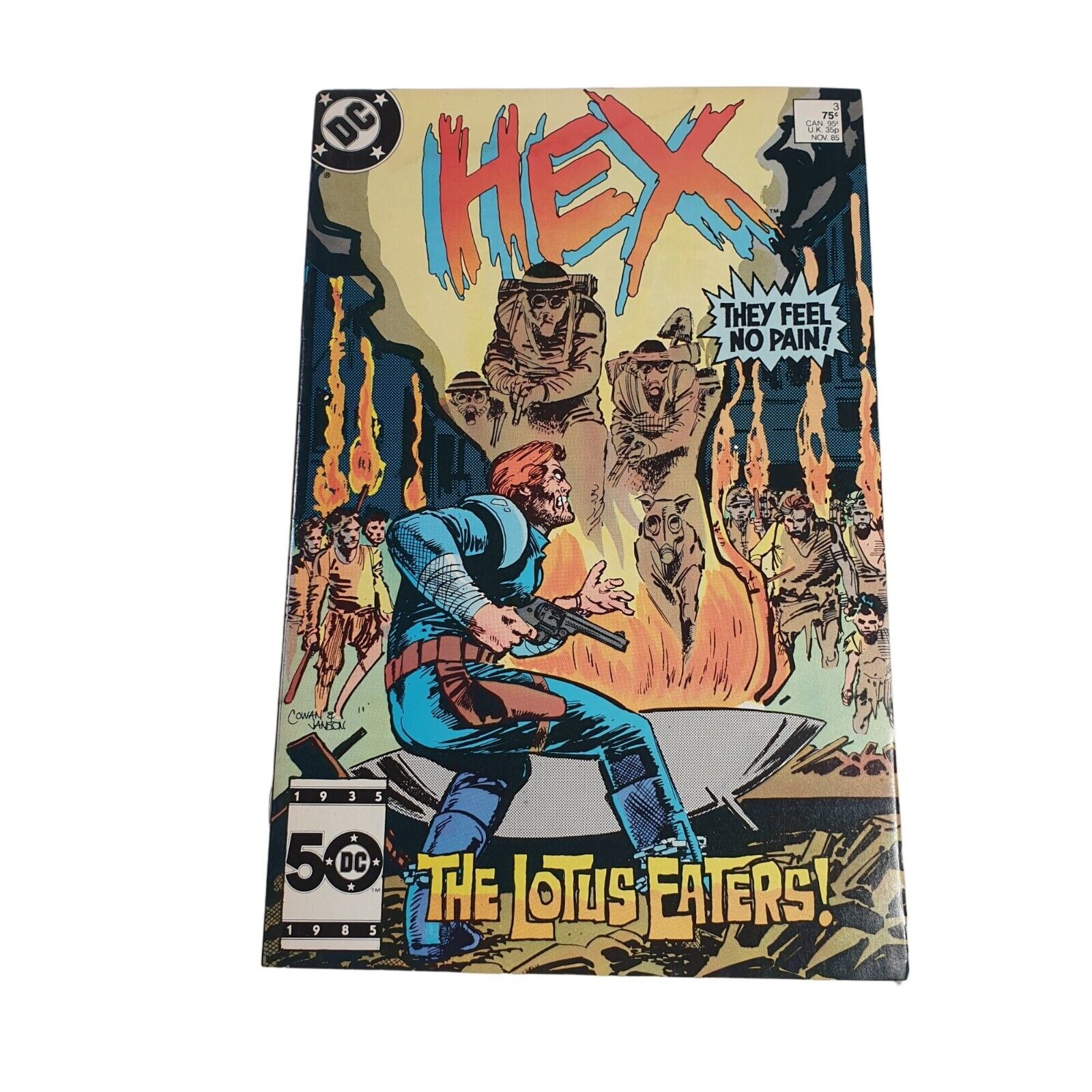 Hex 3 DC Comic Book Nov 1985 Collector Bagged Boarded Direct Editions