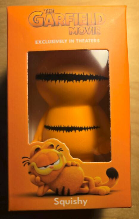 The Garfield Movie AMC Early Access Fan Event Garfield Squishy only on 5-19-24