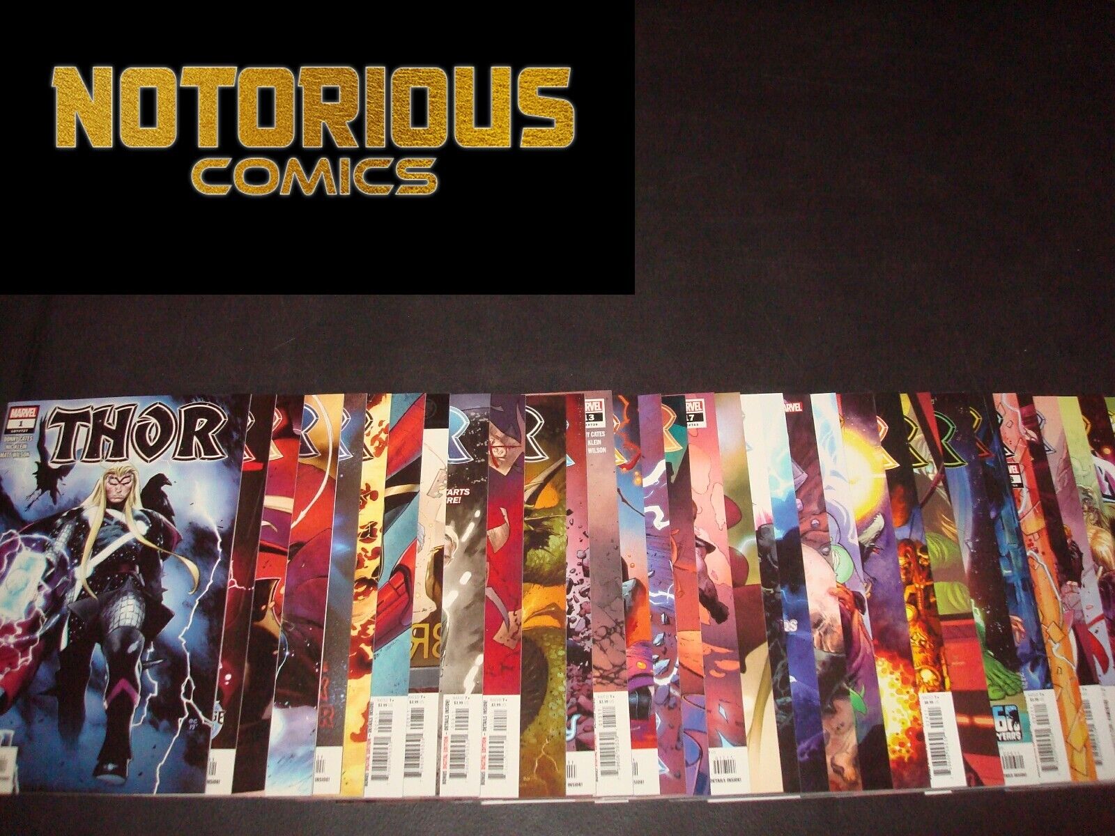 Thor 1-35 Complete Set Comic Lot Run Black Winter Cates Marvel Collection