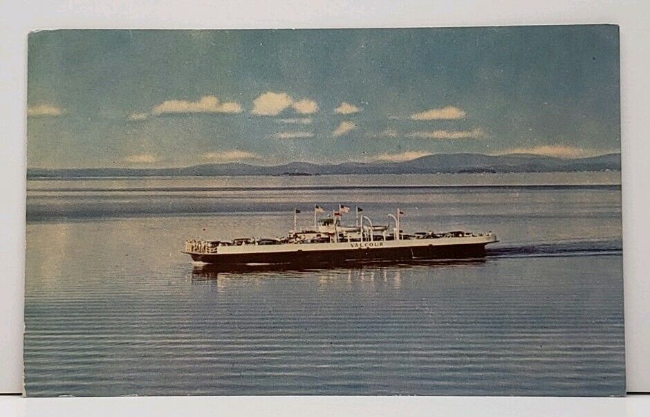M.V. Valcour Ship Lake Champlain Postcard H1
