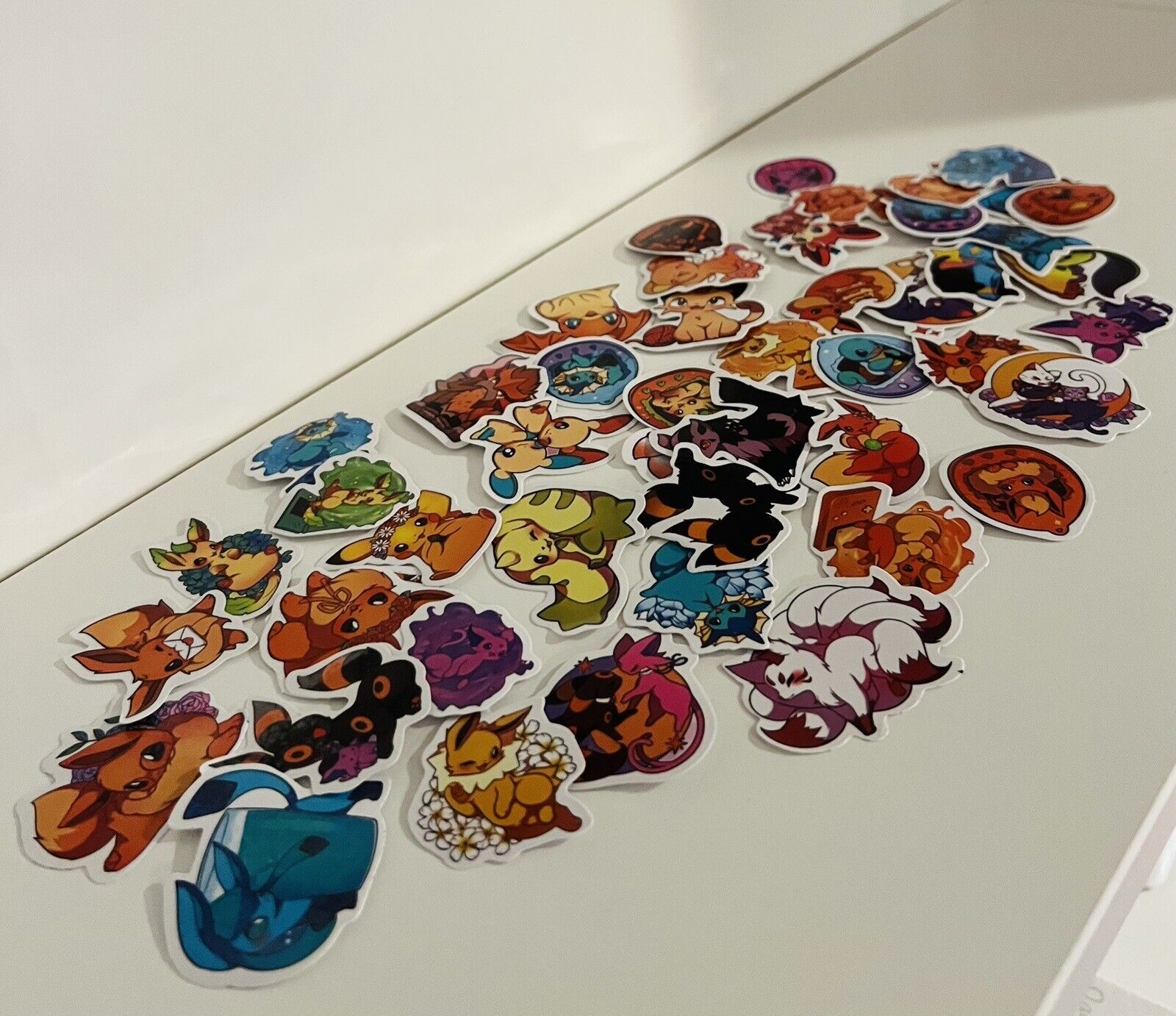 45pcs Pokemon Stickers Laptop Sticker Luggage Decal Nice Quality Well Made NEW