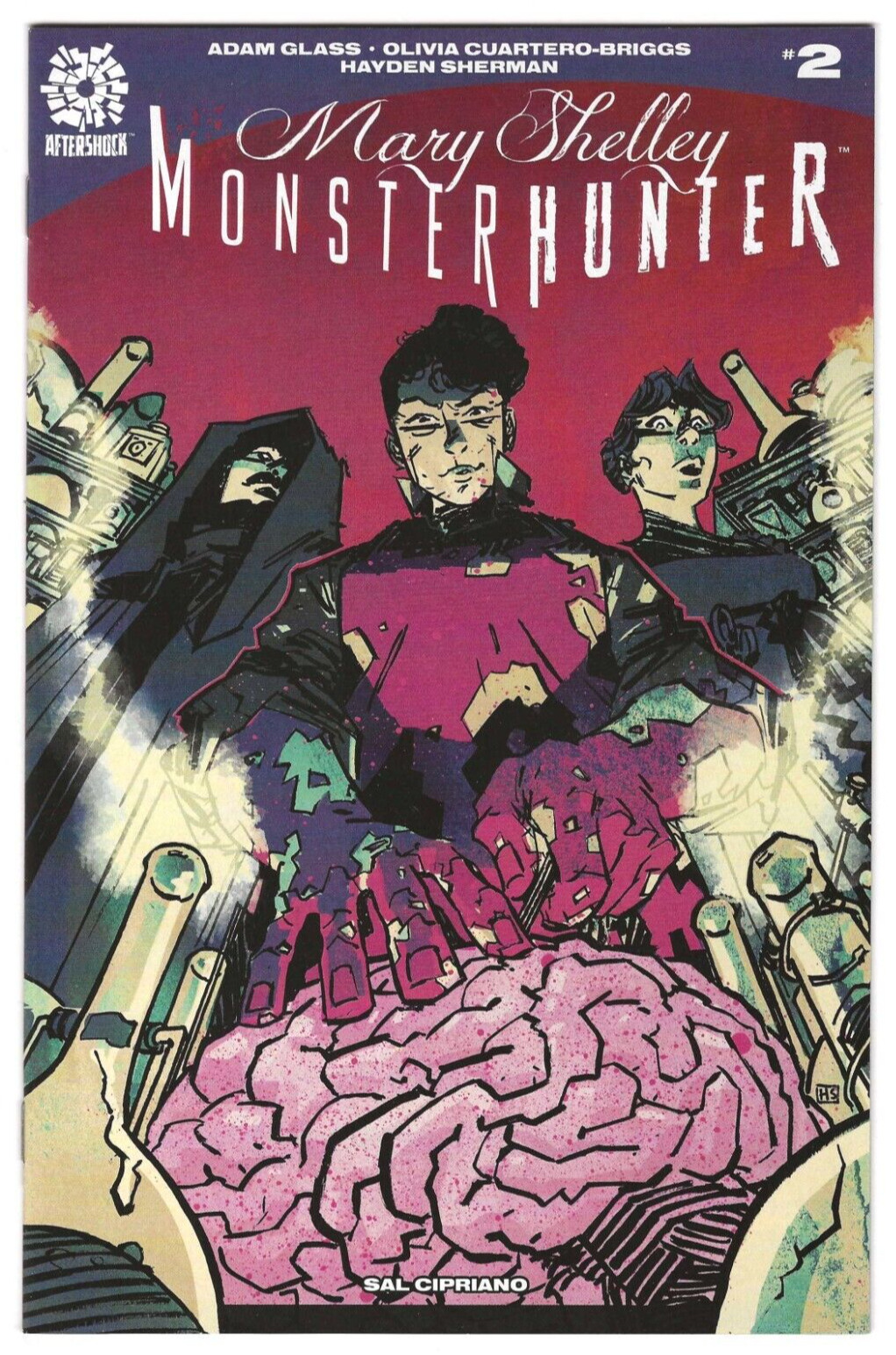 Aftershock Comics MARY SHELLY MONSTER HUNTER #2 first printing cover A