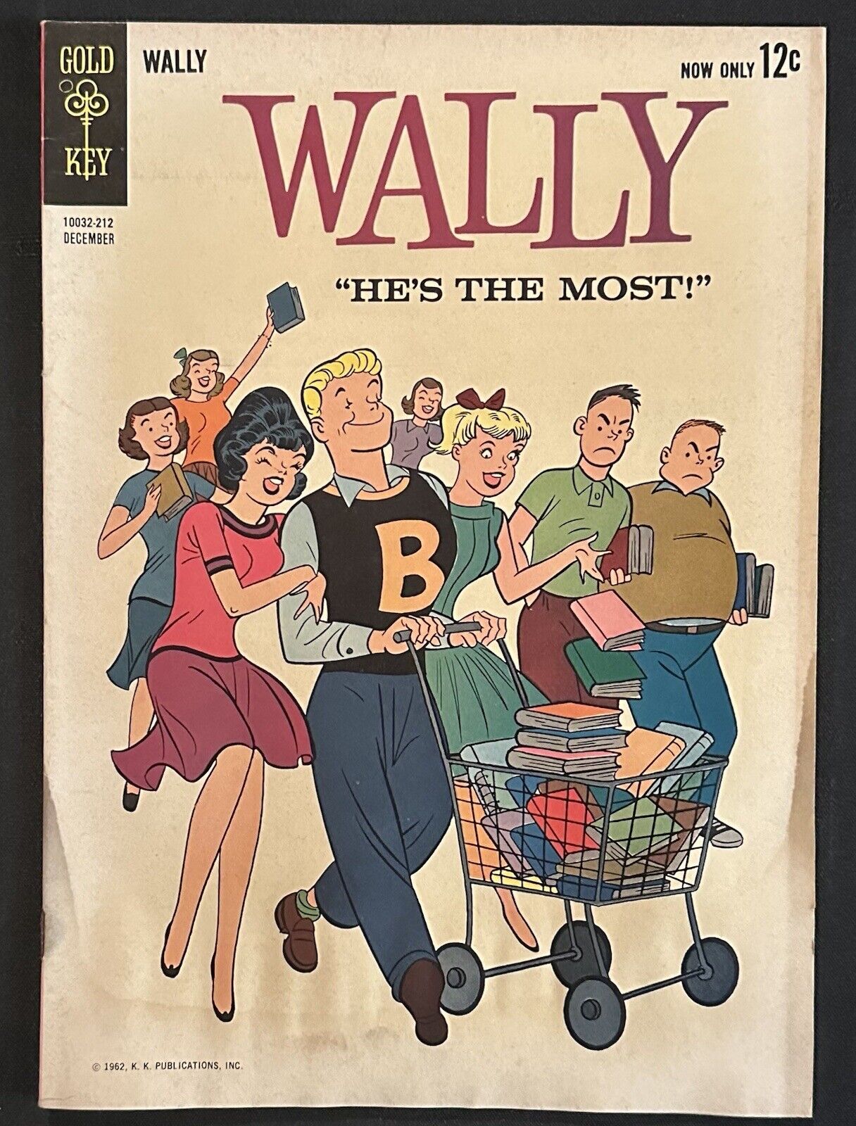 Wally “He’s The Most” #1 Gold Key Comics December 1963 Silver Age