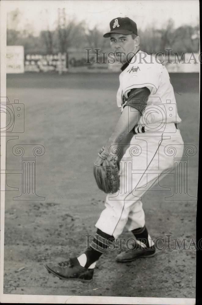 1959 Press Photo Baseball player Ev Spencer - tus07378
