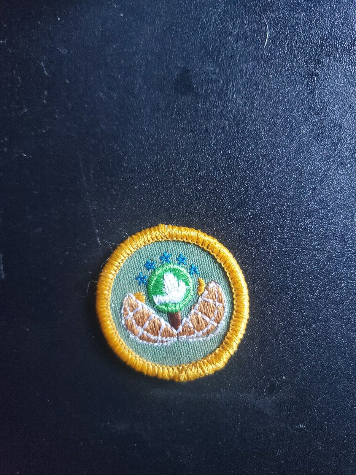 Girl Scout World peace (?) Dove Junior patch badge iron on