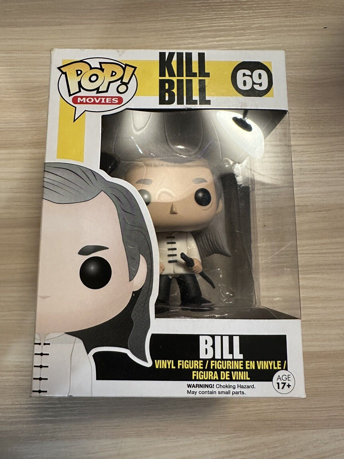 FUNKO POP~Movies~Kill Bill~BILL #69~New Unopened w/ Protector