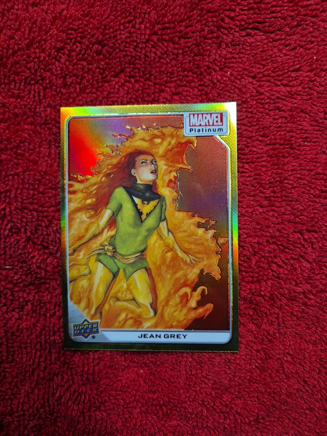 2023 Marvel Platinum Yellow Rainbow Jean Gray #46