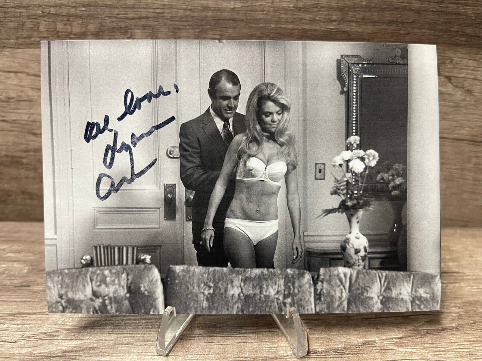 Dyan Cannon The Anderson Tapes Actress Hand Signed 4x6 Photo TC46-2649