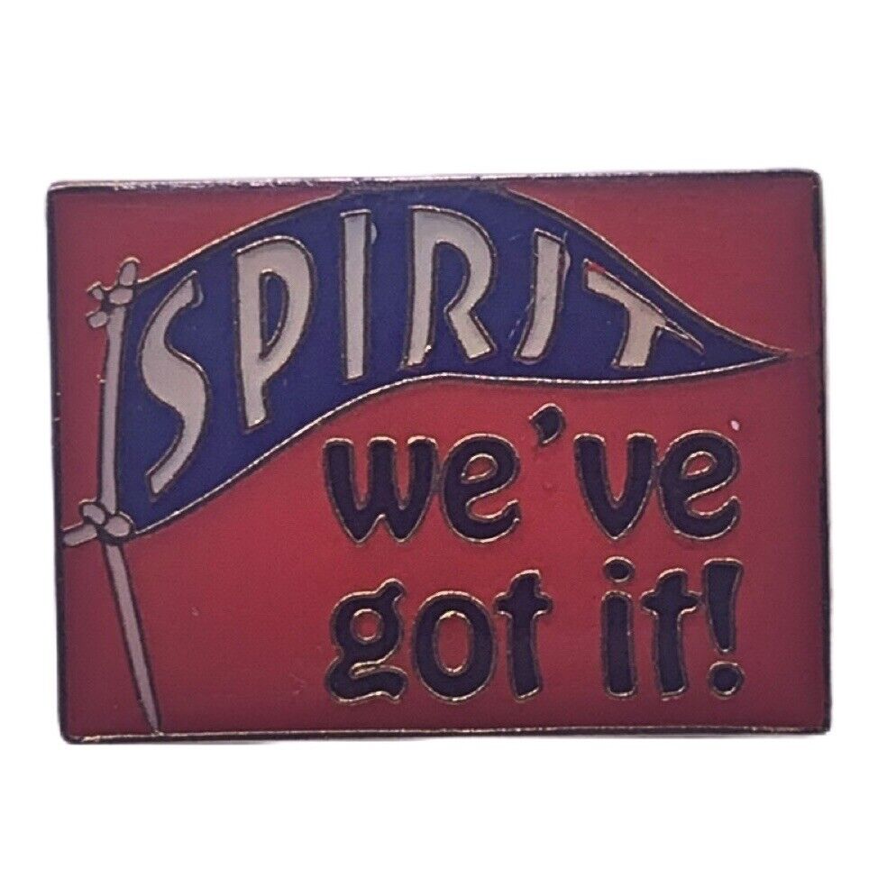 Spirit We\'ve Got It Flag Sports Souvenir Pin