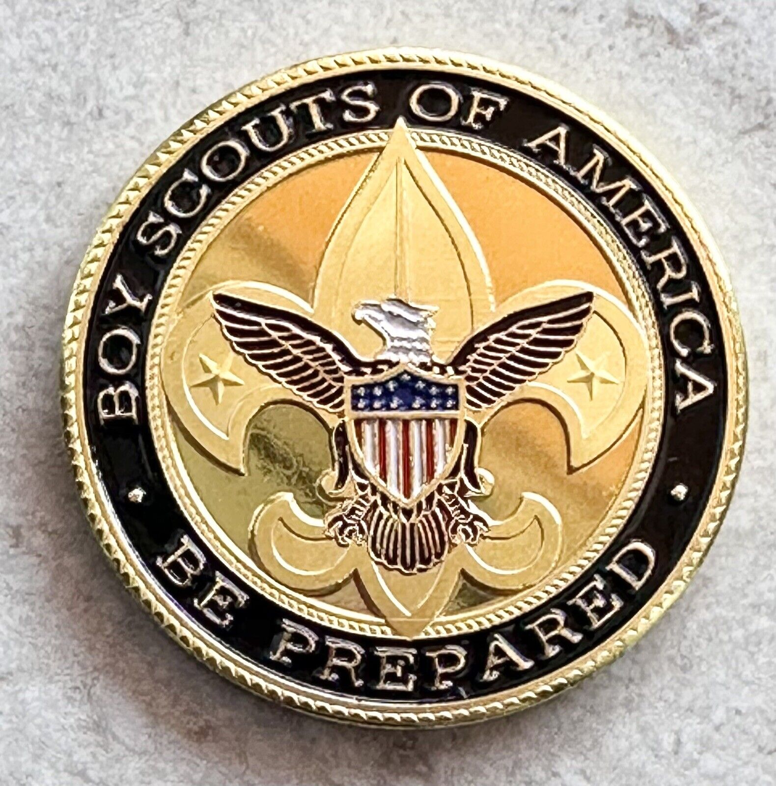 BOY SCOUTS OF AMERICA Challenge Coin 