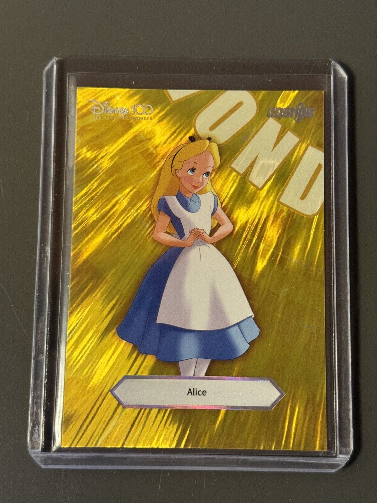 2023 Kakawow Cosmos Disney 100 All Stars Alice Puzzle Piece CDQ-DS-07
