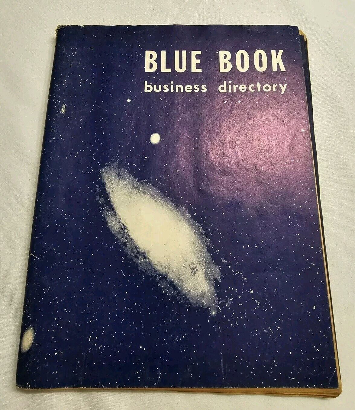 Vintage Huntsville AL Blue Book Business Phone Book 1966
