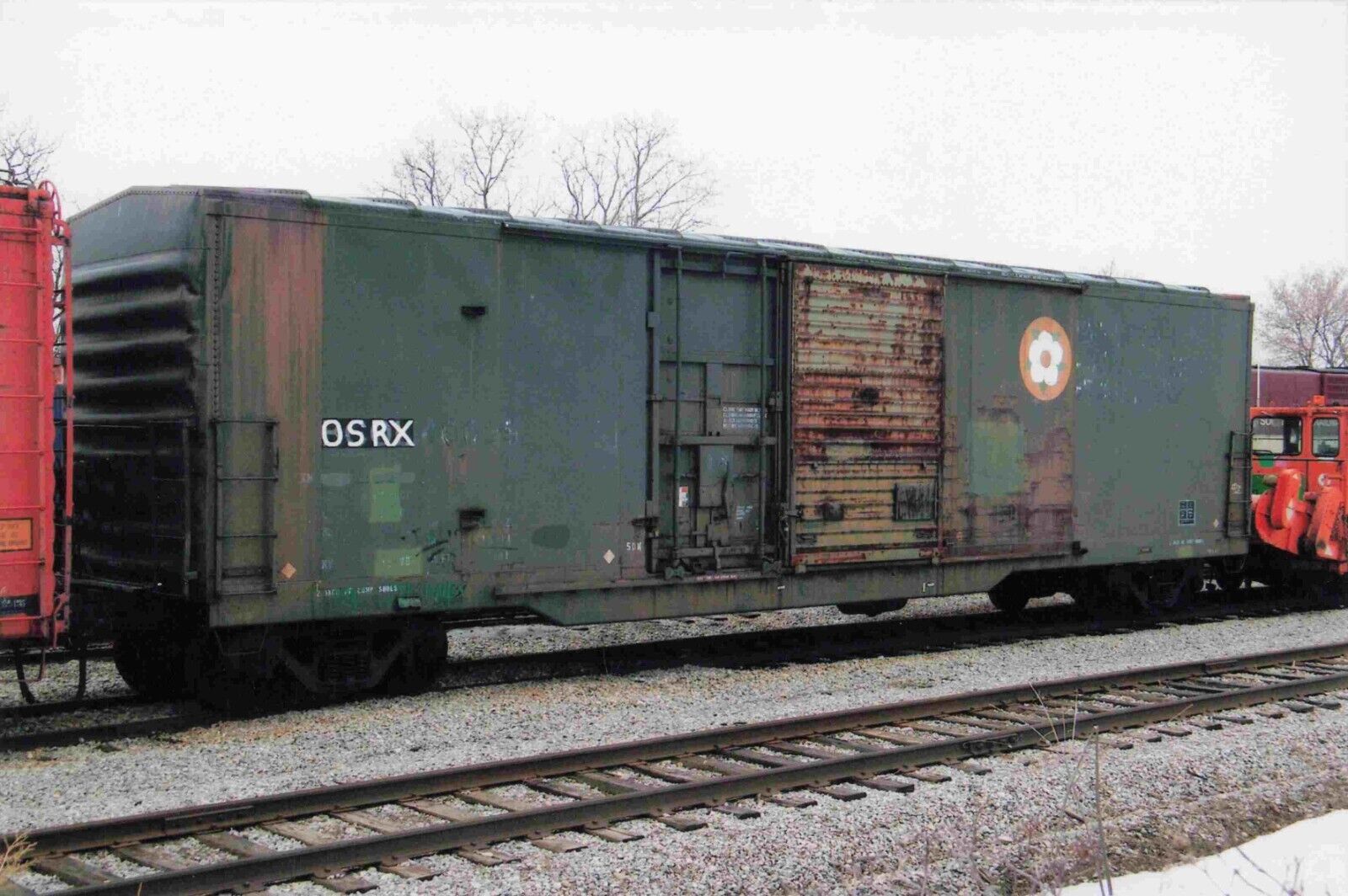 Ontario Southland Railway Railroad Photo 4X6 #1362