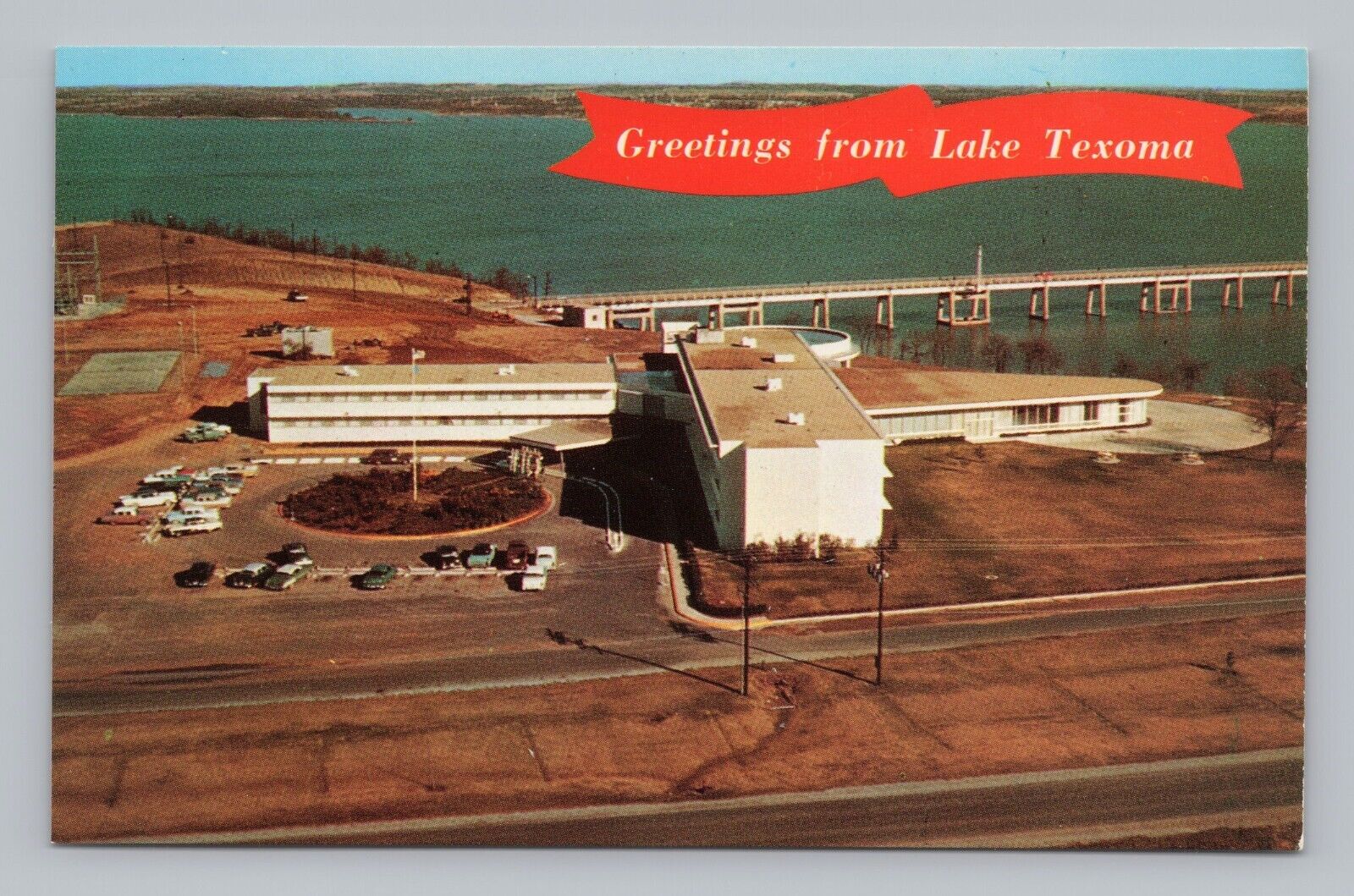 Postcard Greetings from Lake Texoma Lodge Texas