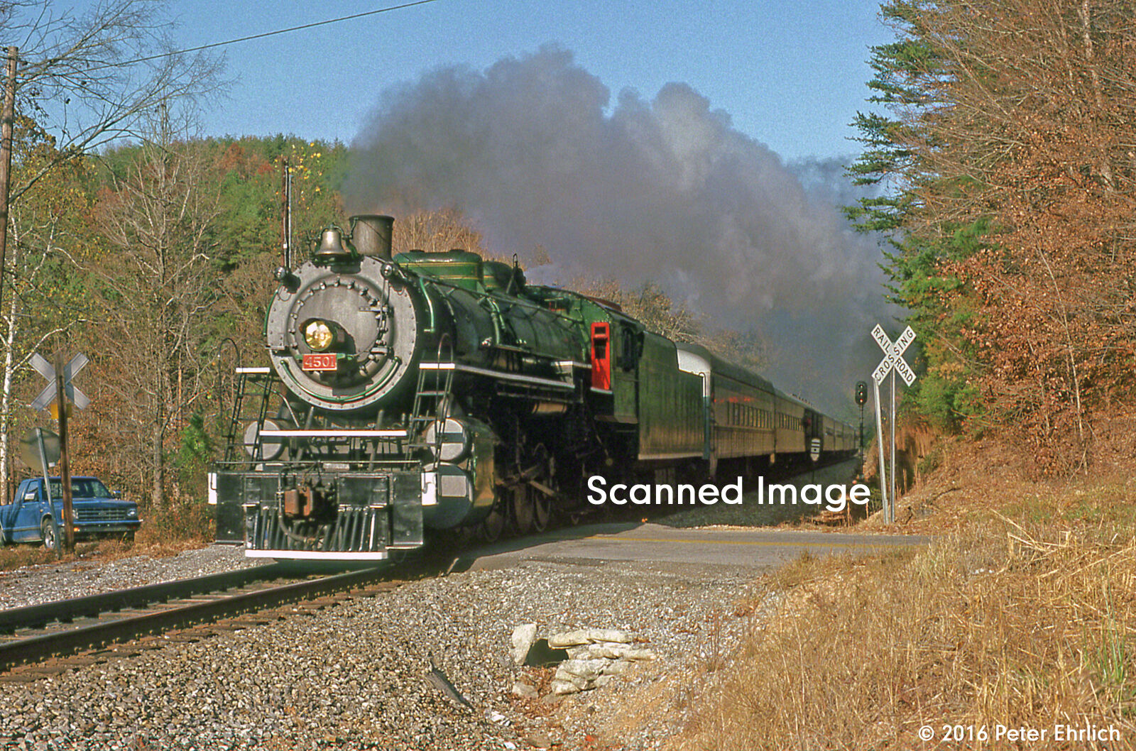 Original Photograph: Southern Railway 4501 at Mineral Park, TN (5 x 7)