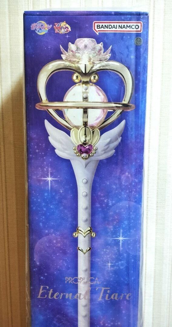 Sailor Moon Cosmos 30th anniversary PROPLICA Eternal Tiare BANDAI Silver used