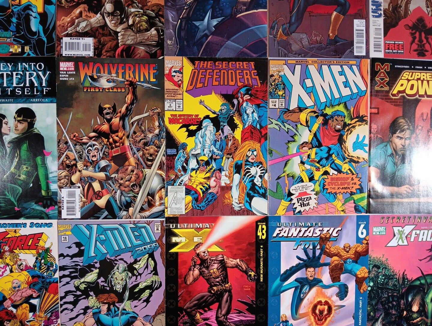 50 Comic Book Lot Marvel