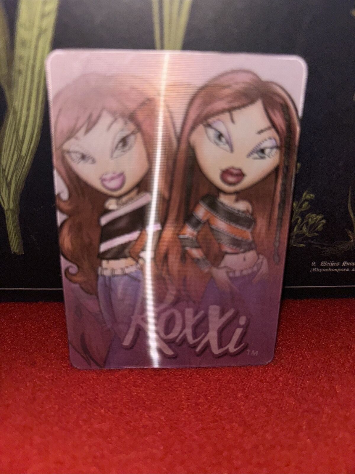 Bratz Twins Phoebe And Roxxi Holographic Collection Lenticular  Card